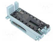 Distribution box; 1A; 24VDC; IN: 8; OUT: 8; Indication: LED SIEMENS