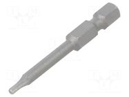 Screwdriver bit; hex key; HEX 2mm; 1/4"; Overall len: 50mm PHOENIX CONTACT