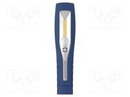 Torch: LED; 20h; L: 200mm; 20lm,200lm; IP54; -10÷40°C; W: 40mm; H: 28mm SCANGRIP