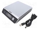 Scales; to parcels,electronic; Scale max.load: 10kg; Display: LCD DYMO