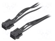 Cable; male-male; PIN: 6; 0.6m; 4A; Insulation: PVC; TLYp; 0.35mm2 ESPE