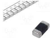 Ferrite: bead; Imp.@ 100MHz: 1000Ω; SMD; 1.4A; 1206; R: 0.075Ω MURATA