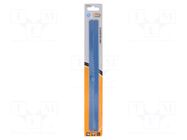 Hacksaw blade-set; metal; 300mm; 10pcs. PG TOOLS
