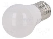 LED lamp; neutral white; E27; 230VAC; 470lm; P: 4.5W; 180°; 4000K V-TAC