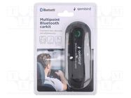 Bluetooth hands-free set; black; 2.4÷2.48GHz; Bluetooth 2.1 EDR 