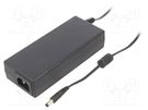 Power supply: switched-mode; 24VDC; 5A; Out: 5,5/2,5; 120W; -5÷40°C POS