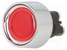 Switch: push-button; Pos: 2; SPST-NO; 50A/12VDC; red; Illumin: LED SWITCH COMPONENTS