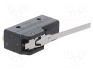 Microswitch SNAP ACTION; 1A/125VAC; with lever; SPDT; ON-(ON) 