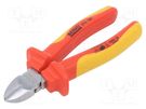 Pliers; cutting,insulated; 160mm ERKO