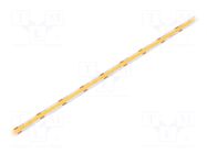 COB LED tape; white warm; LED/m: 480; 8mm; IP20; 8W/m; CRImin: 90 WISVA OPTOELECTRONICS