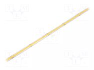 COB LED tape; white neutral; LED/m: 320; 8mm; IP65; 8W/m; CRImin: 90 WISVA OPTOELECTRONICS