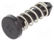 Rivet; heatsink mounting; UL94V-2; D: 2.6mm; Ømount.hole: 3mm FIX&FASTEN