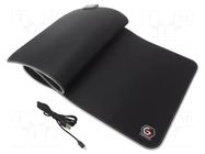 Pad; black; mouse; Features: with LED; Len: 1.5m GEMBIRD
