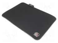 Pad; black; mouse; with LED; Len: 1.5m GEMBIRD