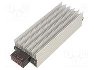 Heater; 150W; 100÷250V; IP20; for DIN rail mounting; 228x70x59mm PLASTIM