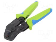 Tool: for crimping; insulated connectors; PEW 8 RENNSTEIG
