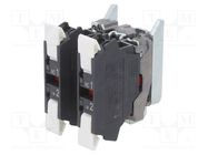 Contact block; 22mm; Harmony XB4; -25÷70°C; front fixing SCHNEIDER ELECTRIC