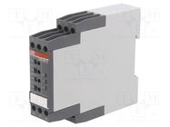 Module: voltage monitoring relay; for DIN rail mounting; DPDT ABB