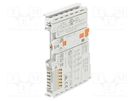 Digital input; for DIN rail mounting; IP20; IN: 8; 12x100x67.8mm WAGO