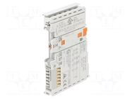Industrial module: digital input; 0÷55°C; IP20; 750/753; IN: 8 WAGO