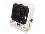Air ionizer; bench; ESD; 192x173x82.3mm; 153.6÷244.2m3/h; 0÷40°C KESD