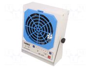 Air ionizer; bench; ESD; 180x174x69mm; 153.6÷244.2m3/h; 0÷40°C KESD