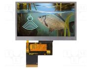 Display: TFT; 4.3"; 480x272; Illumin: LED; Dim: 105.5x67.2x2.95mm NEWHAVEN DISPLAY INTERNATIONAL