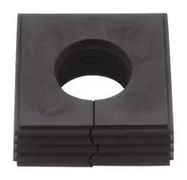 CABLE GROMMET, OPEN, TPE, BLACK