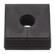 CABLE GROMMET, OPEN, TPE, BLACK