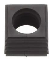 CABLE GROMMET, OPEN, TPE, BLACK