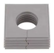 CABLE GROMMET, OPEN, TPE, GREY