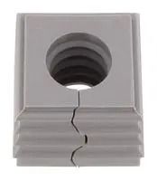 CABLE GROMMET, OPEN, TPE, GREY
