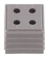CABLE GROMMET, OPEN, TPE, GREY