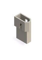 CONNECTOR HOUSING, PLUG, 3POS, 3.96MM