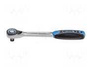 Rattle; Chrom-molybdenum steel; with switch; Teeth: 72; 1/2" HÖGERT TECHNIK