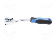 Rattle; Chrom-vanadium steel; with switch; Teeth: 72; 3/8" HÖGERT TECHNIK