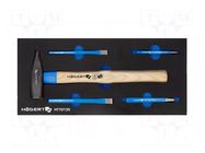 Kit: general purpose; in a foam tray; 5pcs. HÖGERT TECHNIK