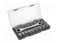 Wrench-set; 20pcs. HÖGERT TECHNIK