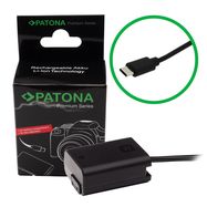 PATONA Premium USB-C Input battery adapter for Sony NP-FW50 NEX-3 NEX.3C NEX-5, PATONA