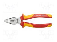 Pliers; insulated,universal; 200mm; 1kVAC; Cut: with side face HÖGERT TECHNIK