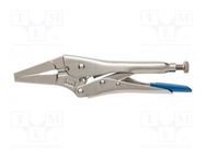 Pliers; elongated,locking; 225mm HÖGERT TECHNIK