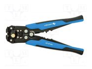 Multifunction wire stripper and crimp tool; 0.2÷6mm2; 205mm 