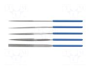 Kit: files; 5pcs. HÖGERT TECHNIK