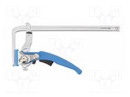Lever clamp; Grip capac: max.200mm; D: 60mm; carpentry works HÖGERT TECHNIK