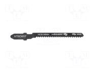 Hacksaw blade-set; AEG,Black & Decker,wood,jigsaw; 76mm; 5pcs. HÖGERT TECHNIK