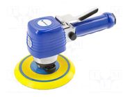 Palm orbital sander; pneumatic; Connection: 1/4"; 10000rpm HÖGERT TECHNIK