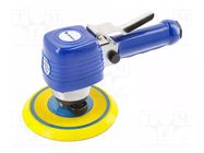 Palm orbital sander; pneumatic; Pneumatic connection: 1/4" HÖGERT TECHNIK