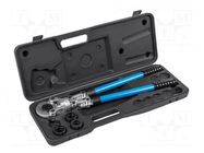 Tool: for crimping; for PEX pipes HÖGERT TECHNIK