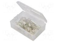 Diode: LED-kit; THT; 5mm; 50pcs; RGB; 3÷15VDC; plastic box; 7.5÷8mA OPTOSUPPLY
