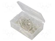 Diode: LED-kit; THT; 5mm; 50pcs; RGB; 3÷15VDC; plastic box; 7.5÷8mA OPTOSUPPLY
